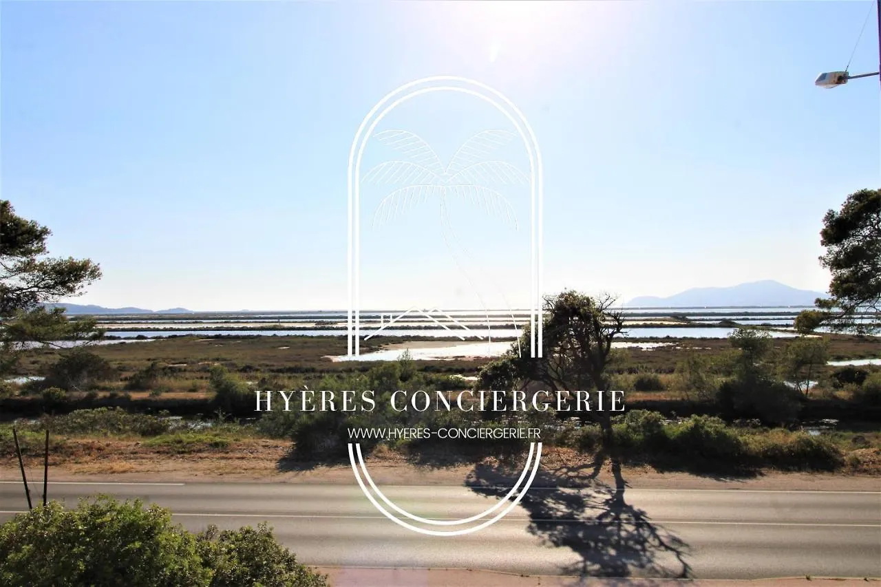 Hyeres-Plage-Les Flamants Roses 1 Er-Clim- La Capte Vue Salins Des Pesquiers-Route By Hc Apartment France